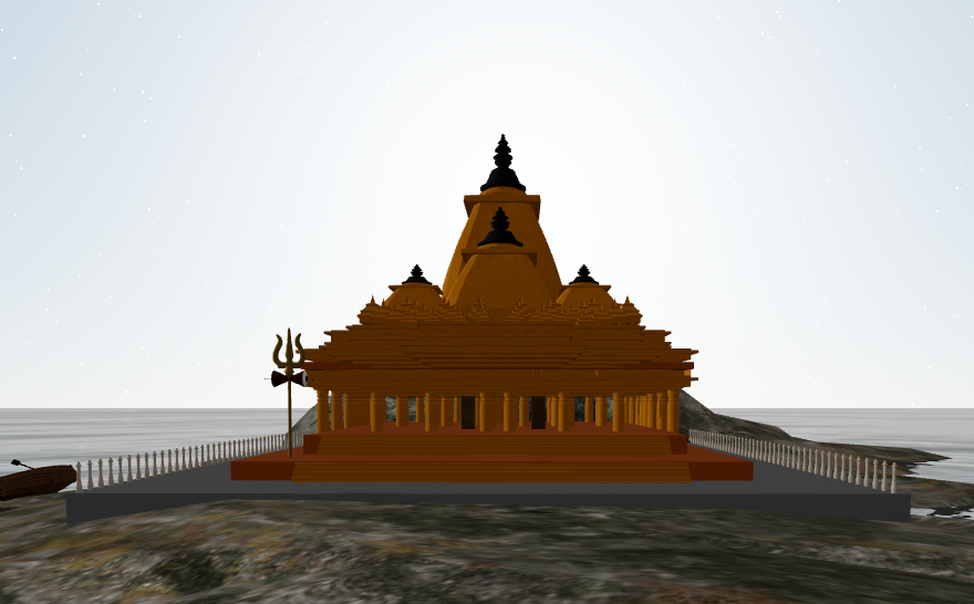 Our work - 3D Temple